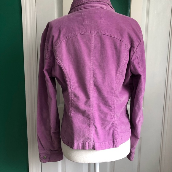 purple velvet jacket Live a Little PM - Picture 2 of 7
